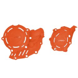 X-Power motorblokk védő - KTM SXF 450 2023 - narancs
