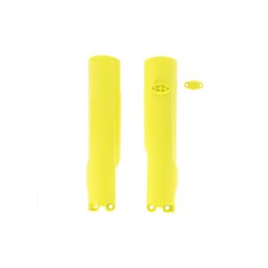 ACERBIS LOWER FORK COVERS HUSQVARNA TC/FC 23/25 + TE/FE 24/25 - FLUO YELLOW
