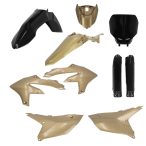 FULL KIT PLASTIC YAMAHA YZF 450 2023 - BLACK/GOLD
