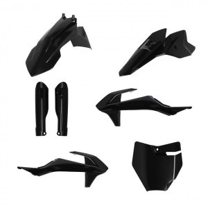 FULL KIT PLASTIC KTM-GASGAS SX 50 + E SX 50 16/23 - BLACK