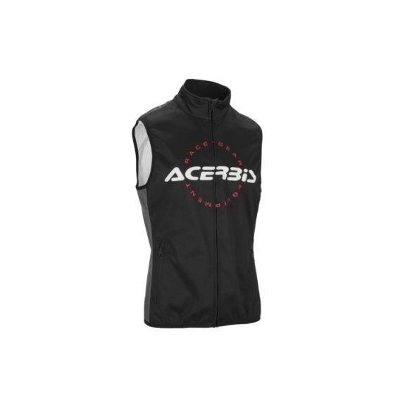 ACERBIS MX LINEAR SOFTSHELL VEST - BLACK/GREY