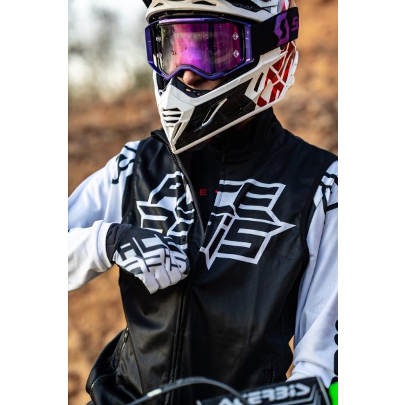 Acerbis enduro mellény – MX Linear – fekete/fehér