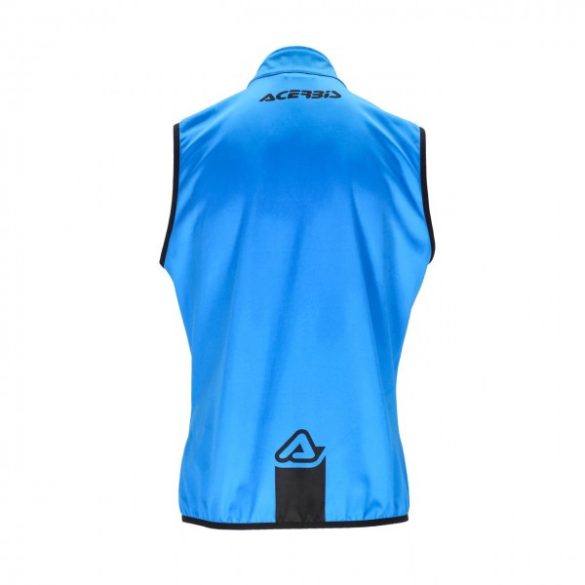 LINEAR SOFTSHELL VEST - BLACK/BLUE