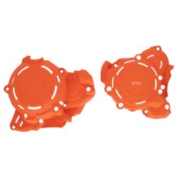   X-Power motorblokk védő - KTM SX250-300 23/25 + HUSQ TC250-300 23/25 - narancs
