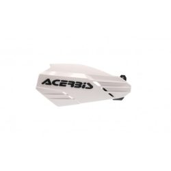   K LINEAR HANDUARDS ON BRACKET KTM + HUSQ + GG + SHERCO - WHITE/BLACK