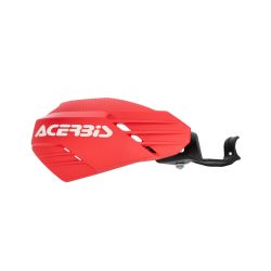 K LINEAR HANDUARDS ON BRACKET HONDA new - RED/WHITE