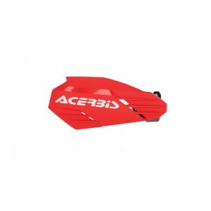 K LINEAR HANDUARDS ON BRACKET HONDA new - RED/WHITE