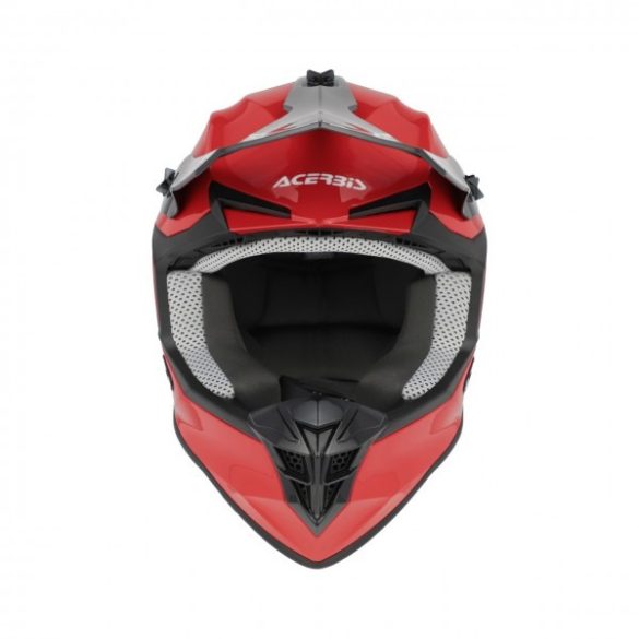 LINEAR SOLID COLOR HELMET 22-06 - RED