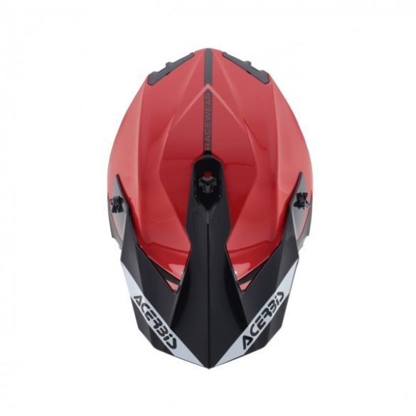 LINEAR SOLID COLOR HELMET 22-06 - RED