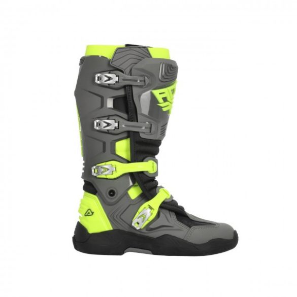 WHOOPS BOOTS GREY/FLUO YELLOW
