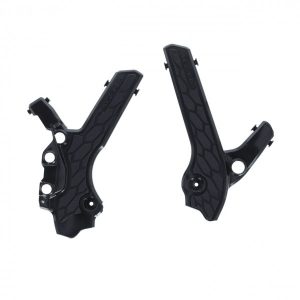 X-GRIP FRAME PROTECTORS SUZUKI DRZ400 00/25 - BLACK