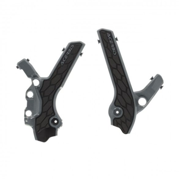 X-GRIP FRAME PROTECTORS SUZUKI DRZ400 00/25 - BLACK/GREY