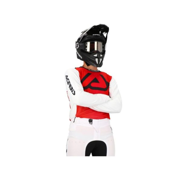 Acerbis cross mez – X-Flex 2.0 – piros/fehér
