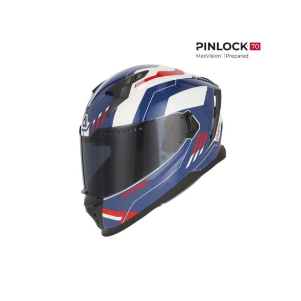 ACERBIS X-WAY GRAPHIC STREET HELMET 22/06 - BLUE/RED - XL