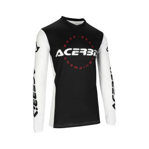 Acerbis cross mez – J-Track – fekete/fehér