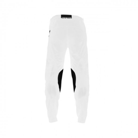 MX TRACK INC PANTS - WHITE/BLACK