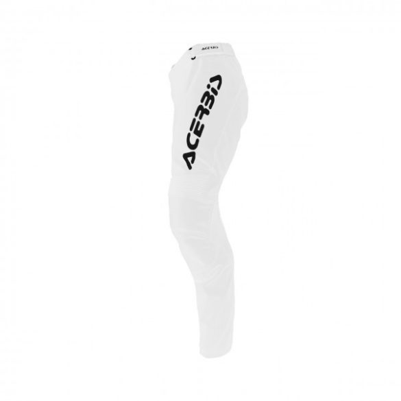 MX TRACK INC PANTS - WHITE/BLACK