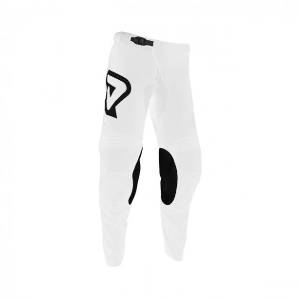 MX TRACK INC PANTS - WHITE/BLACK