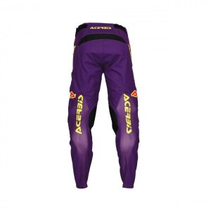 ACERBIS MX TRACK NASCAR PANTS - PURPLE/RED