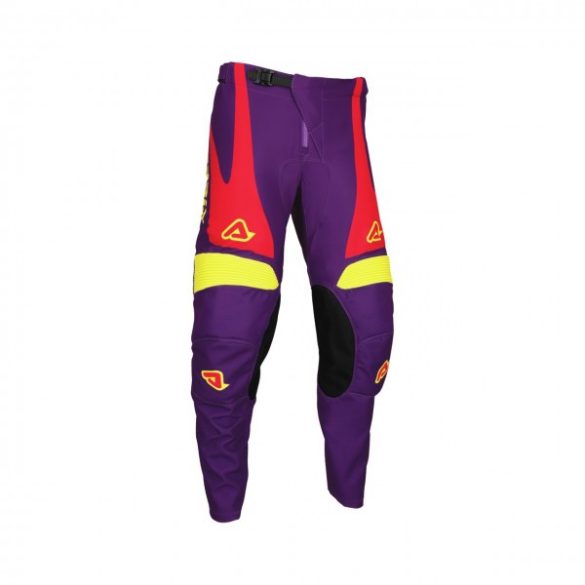 ACERBIS MX TRACK NASCAR PANTS - PURPLE/RED