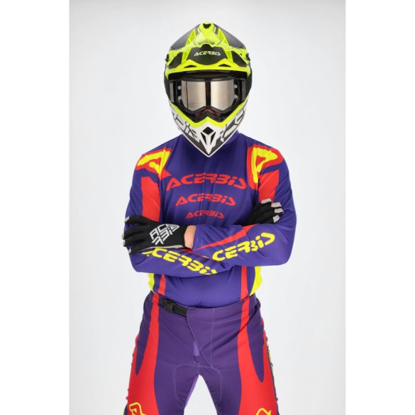 Acerbis cross nadrág – MX Track  Askar – lila/piros