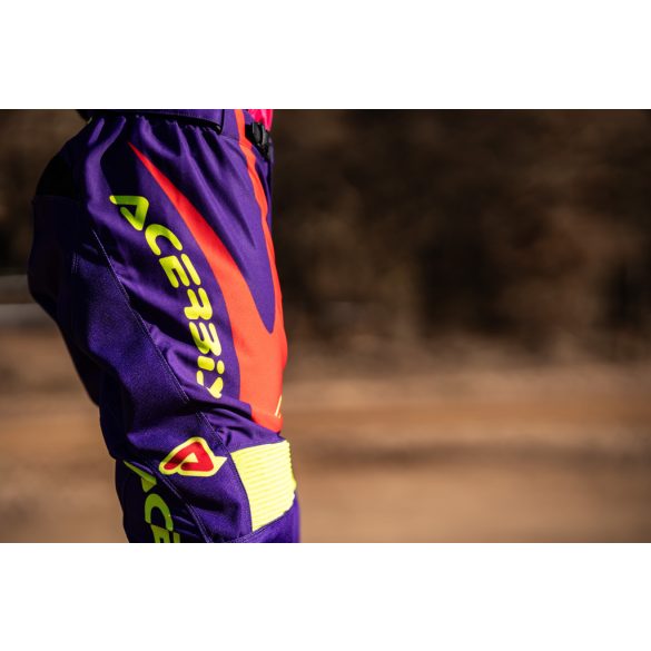 Acerbis cross nadrág – MX Track  Askar – lila/piros