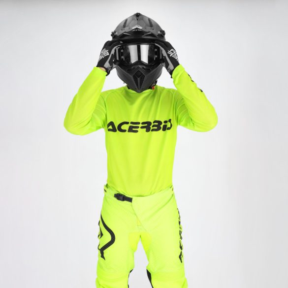 Acerbis cross mez – J-Vindy vented – zöld/fekete