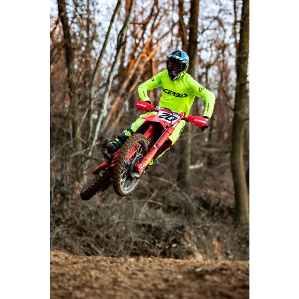 Acerbis cross mez – J-Vindy vented – zöld/fekete