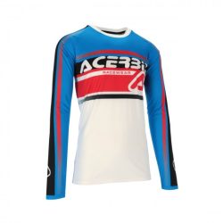 JERSEY MX LINEAR LUGO - WHITE/BLUE