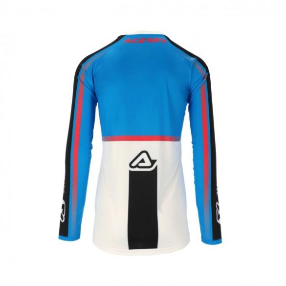 JERSEY MX LINEAR LUGO - WHITE/BLUE