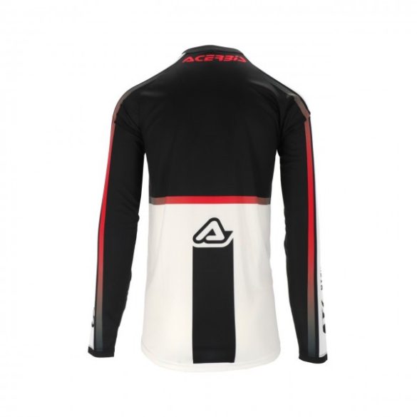 JERSEY MX LINEAR LUGO - WHITE/BLACK