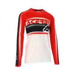 JERSEY MX LINEAR LUGO - WHITE/RED