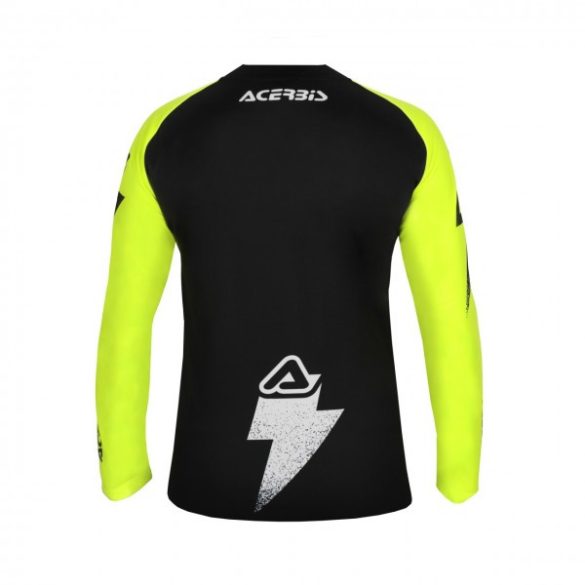 MX J-KID JERSEY 2024 - BLACK/WHITE