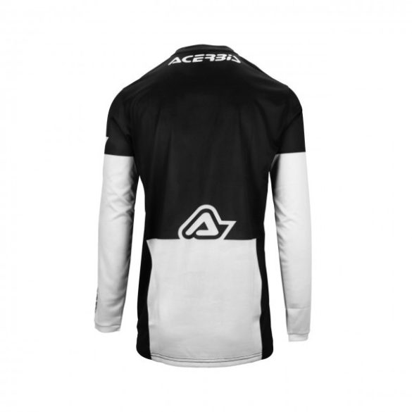 JERSEY MX J-TRACK INC 2.0 - BLACK/WHITE