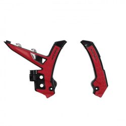 X-GRIP FRAME PROTECTORS GASGAS MC/EC 24/25 - BLACK/RED