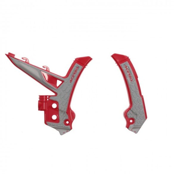 X-GRIP FRAME PROTECTORS GASGAS MC/EC 24/25 - RED/GREY