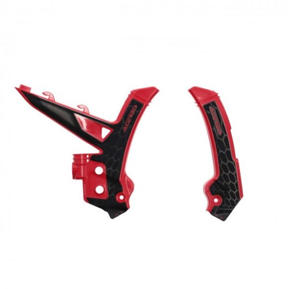 X-GRIP FRAME PROTECTORS GASGAS MC/EC 24/25 - RED/BLACK