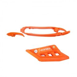   SET SLIDER -GUIDE ACERBIS KTM SX-SXF 23/25 + EXC 24/25 + HUSQ FC-TC 23/25 + FE-TE 24/25 + GASGAS 24/25 - ORANGE