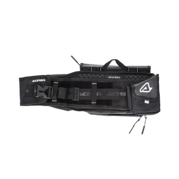 Acerbis motoros övtáska – Dromy Logo – fekete/fehér