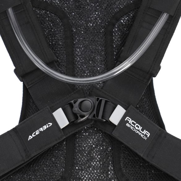 Acerbis hátitáska ivózsákkal – Acqua Logo – fekete/fehér