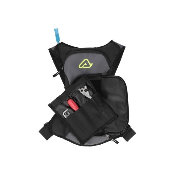 Acerbis hátitáska ivózsákkal – Acqua Logo – szürke/sárga