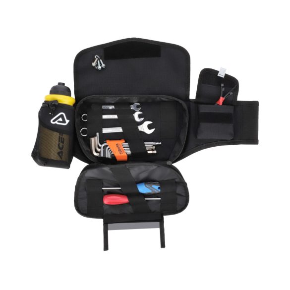 Acerbis motoros övtáska – Ram Pro Logo – fekete/fehér