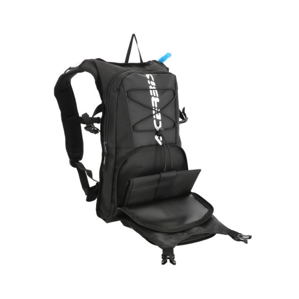 Acerbis hátitáska ivózsákkal – H2O Logo – fekete/fehér