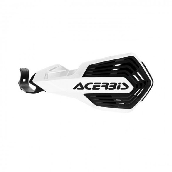 K-FUTURE KAWASAKI KXF450 24/25 HANDGUARDS - WHITE/BLACK