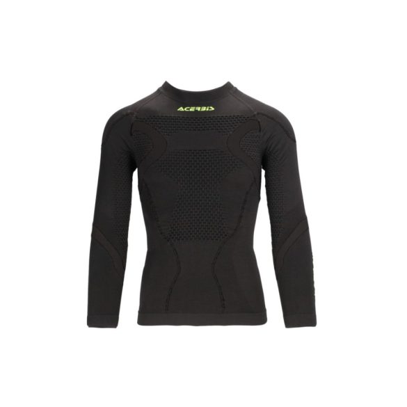 ACERBIS TECHNICAL UNDERWEAR JERSEY X-BODY WINTER 2.0 - BLACK/YELLOW
