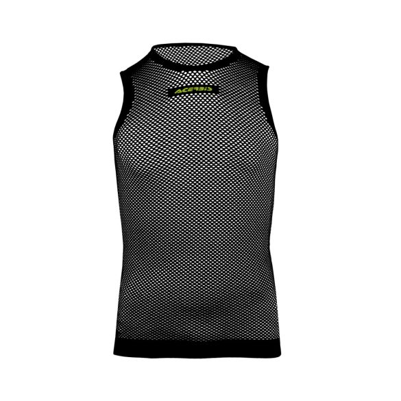 JERSEY MESH Sleevesless - BLACK/YELLOW