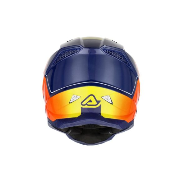 Acerbis cross sisak – T711 – kék/narancs