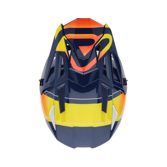 Acerbis cross sisak – T711 – kék/narancs