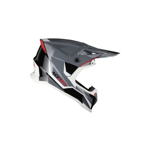Acerbis cross sisak – T711 – szürke/fekete