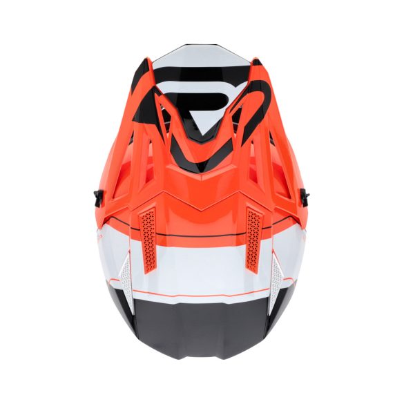 Acerbis cross sisak – T711 – fluo narancs/fekete/fehér